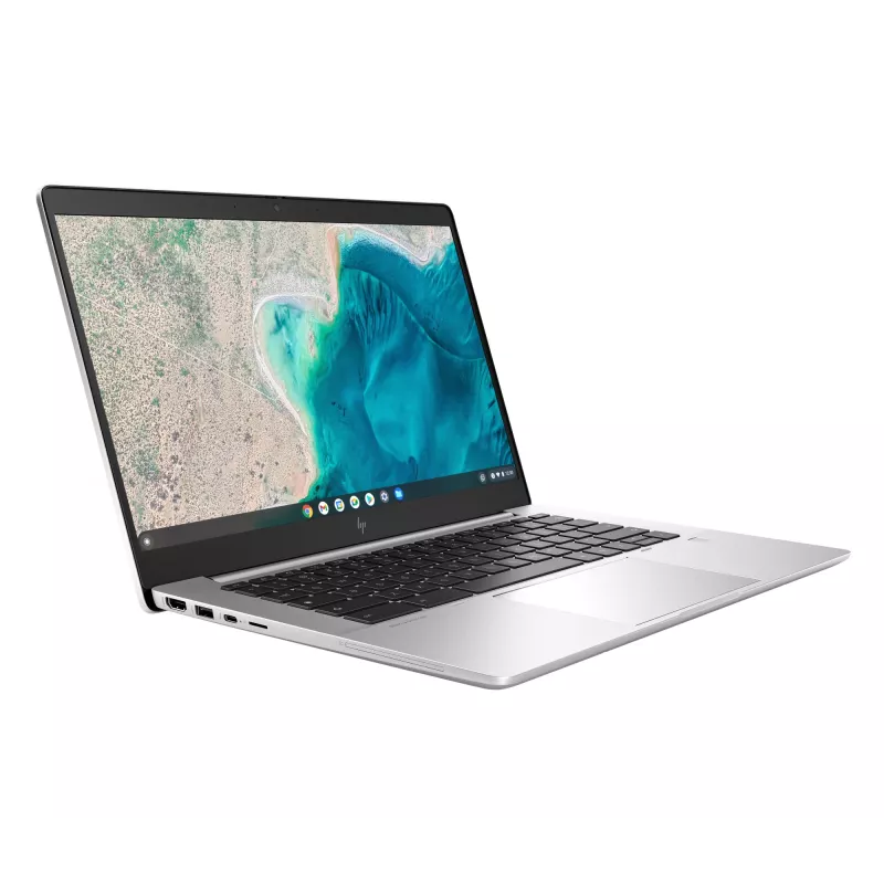 HP Elite c640 G3 Intel® Core™ i5 i5-1245U Chromebook 35,6 cm (14 colių) Full HD 16 GB LPDDR4x-SDRAM 256 GB SSD Wi-Fi 6 (802.11ax) ChromeOS Sidabrinis