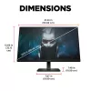 OMEN by HP 23,8 col. FHD 165 Hz žaidimų monitorius - OMEN 24