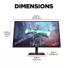 OMEN by HP 27 colių UHD 144 Hz žaidimų monitorius – OMEN 27k