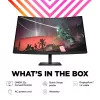 OMEN by HP 31,5 colio QHD 165 Hz lenktas žaidimų monitorius – OMEN 32c