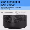 HP 965 ergonomiškas belaidis klaviatūra, pilno dydžio (100%), belaidis, RF belaidis + Bluetooth, membraninė, juoda