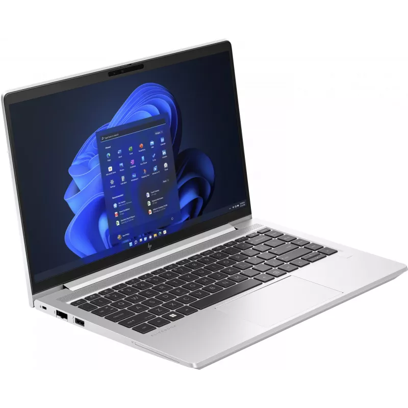 HP EliteBook 645 G10 AMD Ryzen™ 5 7530U nešiojamasis kompiuteris 35.6 cm (14 colių) Full HD 8 GB DDR4-SDRAM 256 GB SSD Wi-Fi 6E (802.11ax) Windows 11 Pro sidabrinis