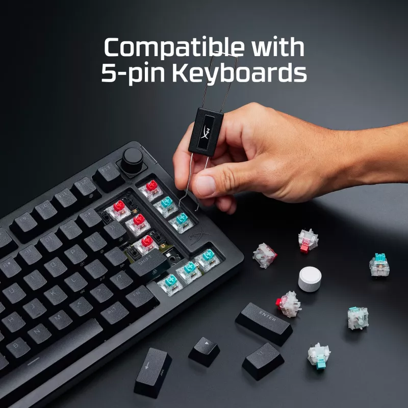 Linijinis mechaninis klaviatūros jungiklis KINGSTON HyperX 85U07AA 45 g paspaudimo jėga
