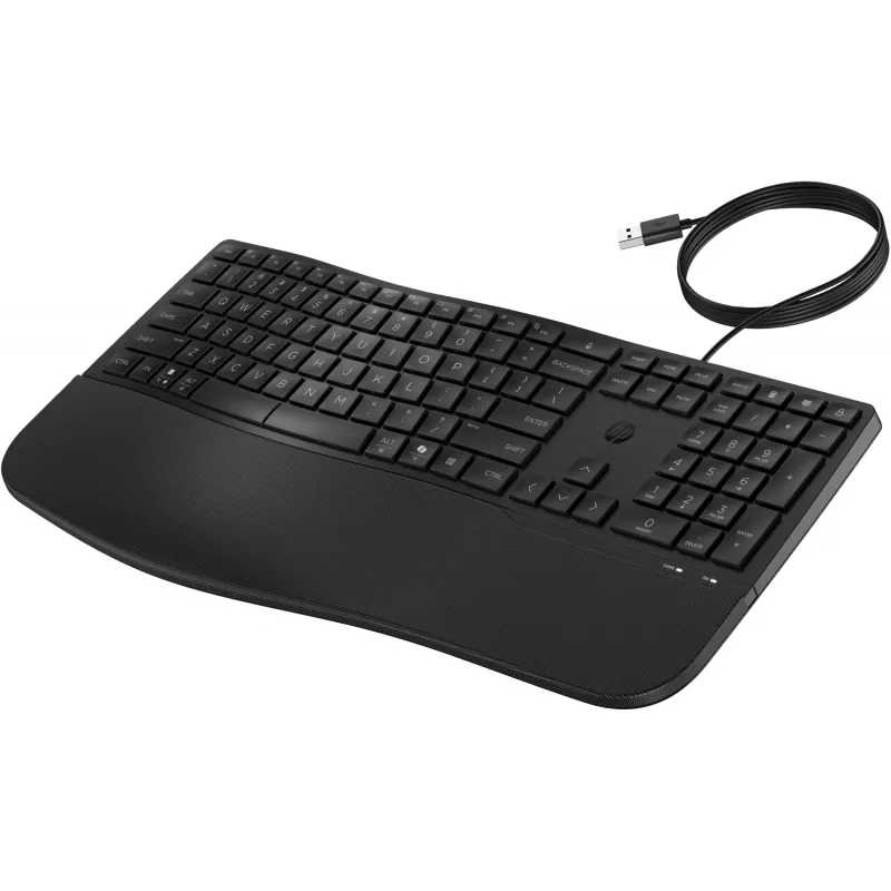 Laidinė viso dydžio klaviatūra HP 485 Comfort su USB jungtimi ir 23 programuojamais klavišais