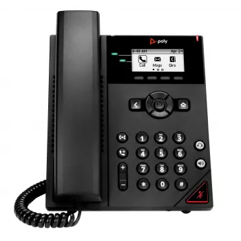 HP Poly VVX 150 2 linijų IP telefonas su PoE palaikymu, 300 g, Kinija, Meksika, 357 kg