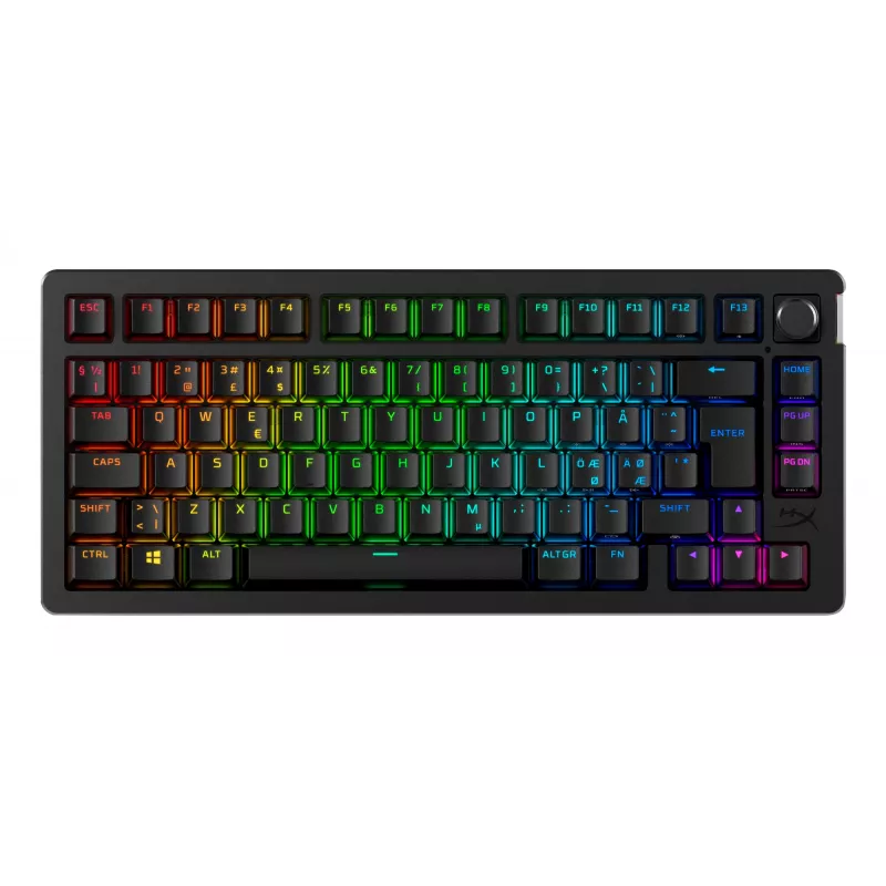 HyperX Alloy Rise 75 Wireless - žaidimų klaviatūra