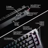 HyperX Alloy Rise 75 Wireless - žaidimų klaviatūra