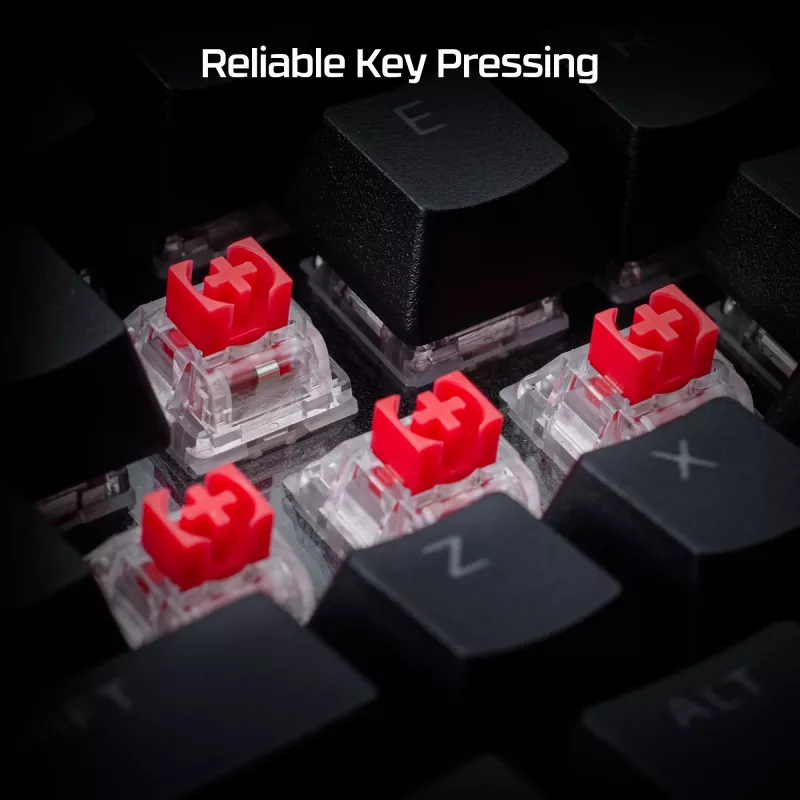 HyperX Alloy Rise 75 Wireless - žaidimų klaviatūra