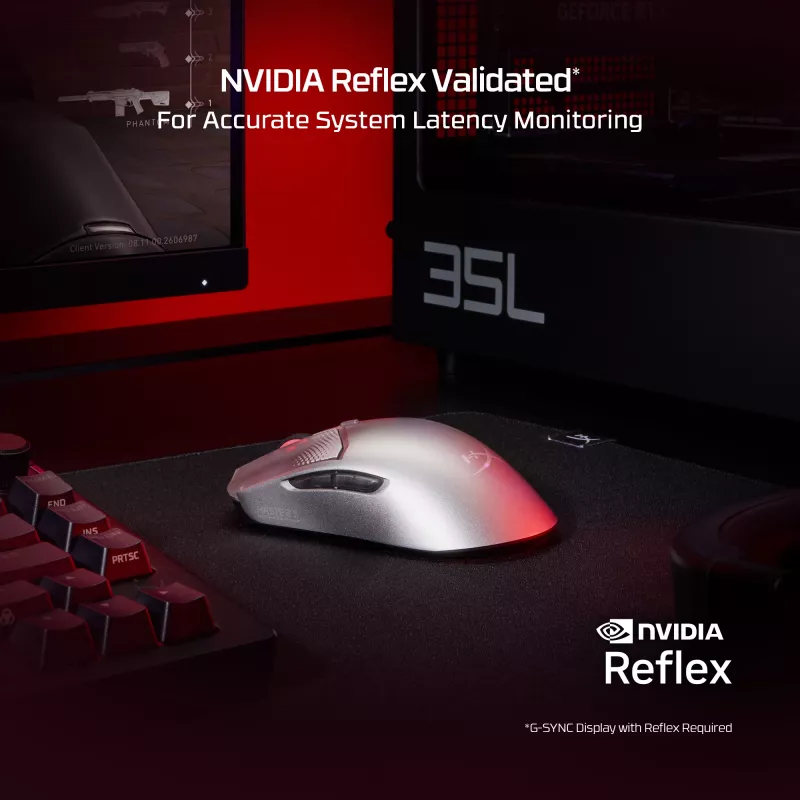 Belaidė žaidimų pelė HP HyperX Pulsefire Haste 2 S Navy 64g Li-Ion