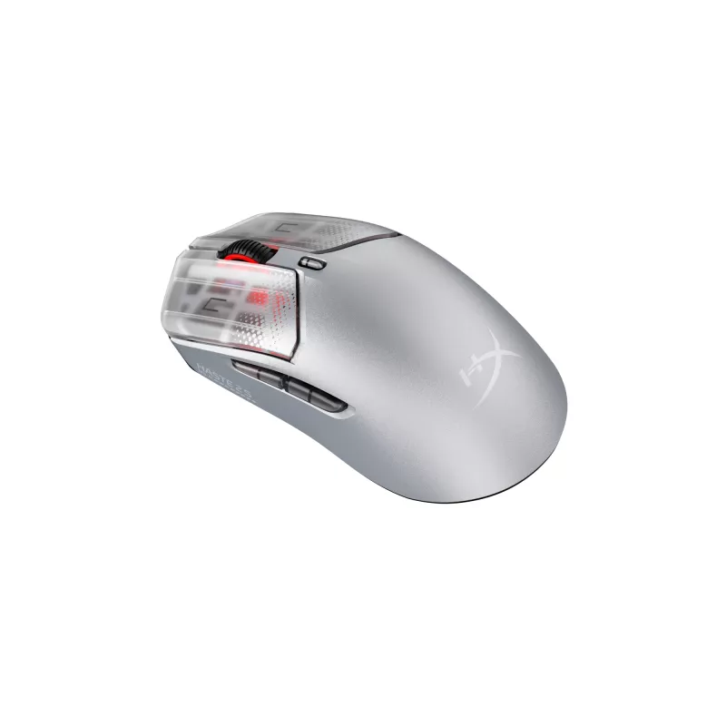 HyperX Pulsefire Haste 2 S Sidabrinė belaidis žaidimų pelė