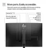 HP Series 5 Pro 24 colių WUXGA monitorius - 524pn, 61 cm (24 coliai), 1920 x 1200 pikselių, WUXGA, LCD, 5 ms, juodas