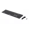 HP 720 kelių įrenginių įkraunama belaidė klaviatūra, pilno dydžio (100 %), belaidė, USB + Bluetooth, mechaninė, QWERTY, juoda