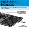 HP 720 kelių įrenginių įkraunama belaidė klaviatūra, pilno dydžio (100 %), belaidė, USB + Bluetooth, mechaninė, QWERTY, juoda
