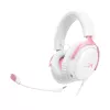 HyperX Cloud III – žaidimų ausinės (balta / rožinė)
