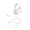 HyperX Cloud III – žaidimų ausinės (balta / rožinė)