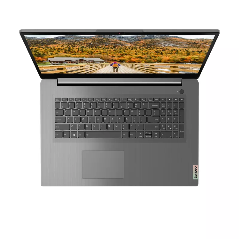 Lenovo IdeaPad 3 17ALC6 AMD Ryzen™ 7 5700U Nešiojamasis kompiuteris 43.9 cm (17.3 colio) Full HD 12 GB DDR4-SDRAM 512 GB SSD Wi-Fi 6 (802.11ax) Windows 11 Home Vokiška pilka
