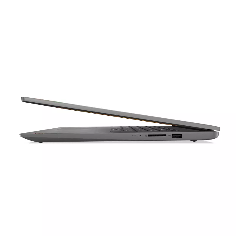 Lenovo IdeaPad 3 17ALC6 AMD Ryzen™ 7 5700U Nešiojamasis kompiuteris 43.9 cm (17.3 colio) Full HD 12 GB DDR4-SDRAM 512 GB SSD Wi-Fi 6 (802.11ax) Windows 11 Home Vokiška pilka