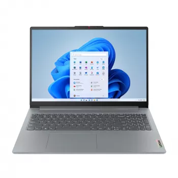 Lenovo IdeaPad plonas 3 16ABR8 AMD Ryzen™ 5 7430U nešiojamasis kompiuteris 40,6 cm (16 colių) WUXGA 16 GB DDR4-SDRAM 512 GB SSD Wi-Fi 6 (802.11ax) Windows 11 Home vokiška pilka