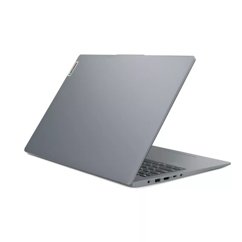 Lenovo IdeaPad plonas 3 16ABR8 AMD Ryzen™ 5 7430U nešiojamasis kompiuteris 40,6 cm (16 colių) WUXGA 16 GB DDR4-SDRAM 512 GB SSD Wi-Fi 6 (802.11ax) Windows 11 Home vokiška pilka
