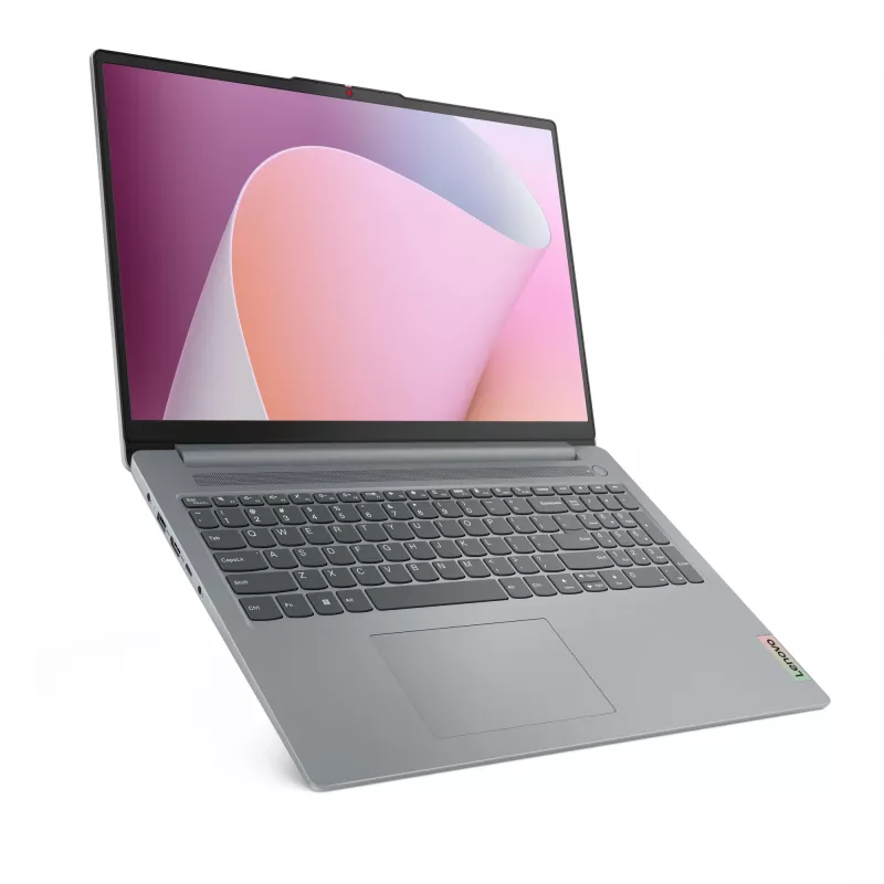 Lenovo IdeaPad plonas 3 16ABR8 AMD Ryzen™ 5 7430U nešiojamasis kompiuteris 40,6 cm (16 colių) WUXGA 16 GB DDR4-SDRAM 512 GB SSD Wi-Fi 6 (802.11ax) Windows 11 Home vokiška pilka