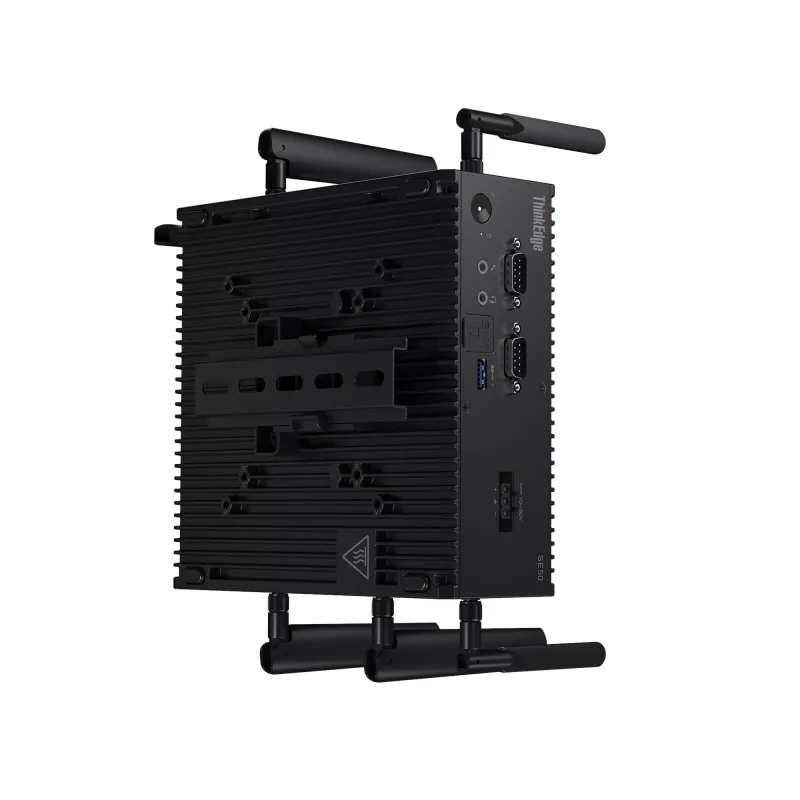 Lenovo ThinkEdge SE50 Intel® Core™ i5 i5-8365UE 8 GB DDR4-SDRAM 128 GB SSD Windows 11 IoT Enterprise Mini PC juoda