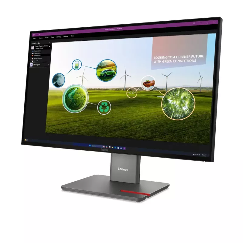 Monitorius Lenovo ThinkVision P27Q-40 27 colių Quad HD LED 2560 x 1440
