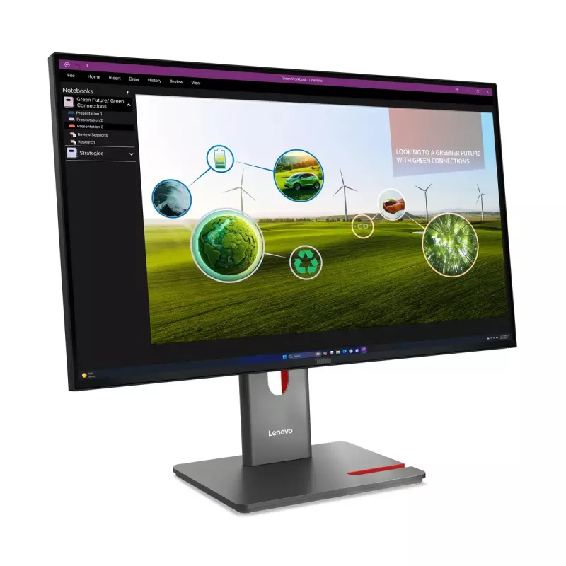 Monitorius Lenovo ThinkVision P27Q-40 27 colių Quad HD LED 2560 x 1440