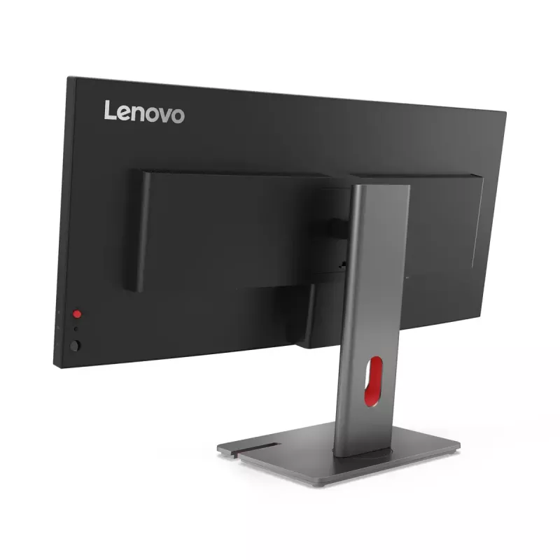 Kompiuterio monitorius Lenovo ThinkVision P34WD-40 34 col. (86,4 cm) išlenktas IPS 3440×1440 WQHD 6 ms USB-C, garsiakalbiai, VESA, juodas