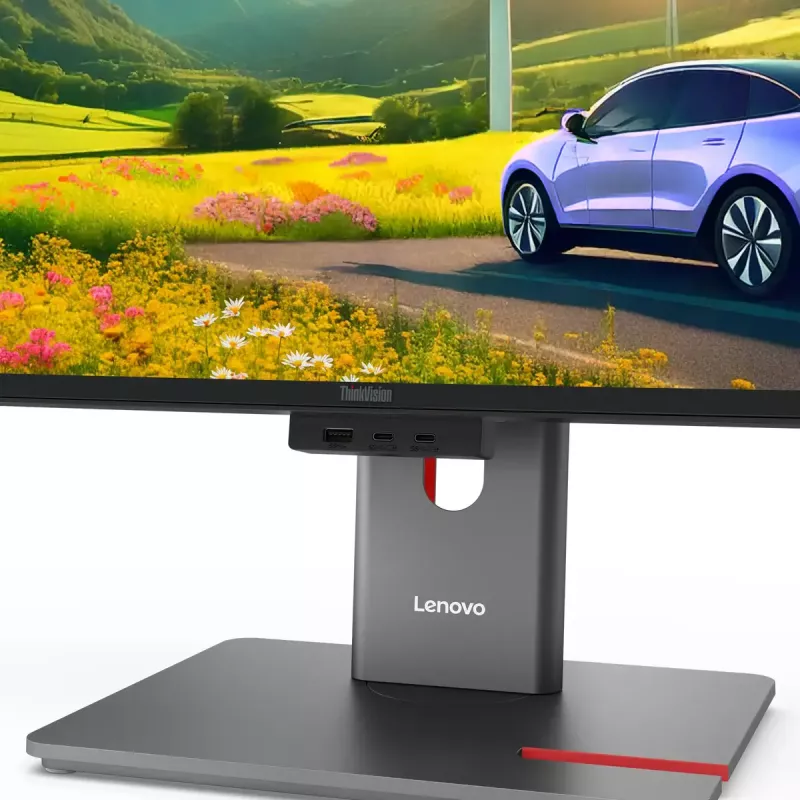 Kompiuterio monitorius Lenovo ThinkVision P34WD-40 34 col. (86,4 cm) išlenktas IPS 3440×1440 WQHD 6 ms USB-C, garsiakalbiai, VESA, juodas