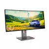 Kompiuterio monitorius Lenovo ThinkVision P34WD-40 34 col. (86,4 cm) išlenktas IPS 3440×1440 WQHD 6 ms USB-C, garsiakalbiai, VESA, juodas