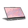 Lenovo Chrome 2in1 14IRU10 Intel Core 5 120U Chromebook 35.6 cm (14 colių) jutiklinis ekranas WUXGA 8 GB LPDDR5-SDRAM 128 GB UFS Wi-Fi 6E (802.11ax) ChromeOS anglų Pilka
