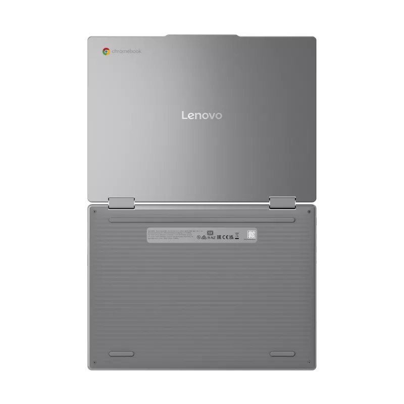 Lenovo Chrome 2in1 14IRU10 Intel Core 5 120U Chromebook 35.6 cm (14 colių) jutiklinis ekranas WUXGA 8 GB LPDDR5-SDRAM 128 GB UFS Wi-Fi 6E (802.11ax) ChromeOS anglų Pilka