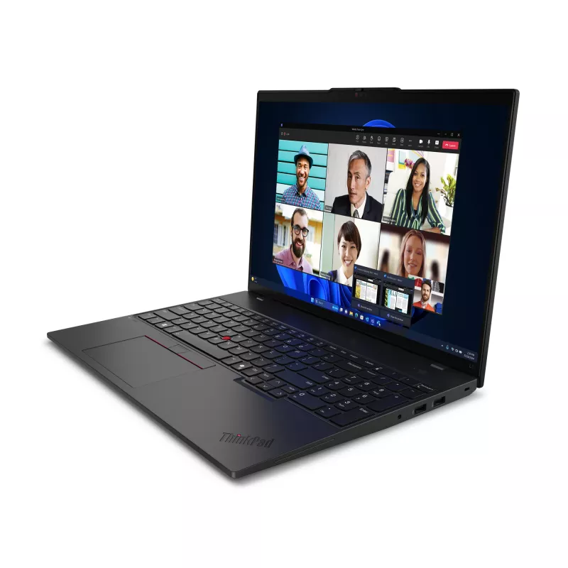 Lenovo ThinkPad L16 Gen 1 (Intel) Intel Core Ultra 7 155U Nešiojamasis kompiuteris 40.6 cm (16 colių) WUXGA 32 GB DDR5-SDRAM 1 TB SSD Wi-Fi 6E (802.11ax) Windows 11 Pro Nordic Juoda