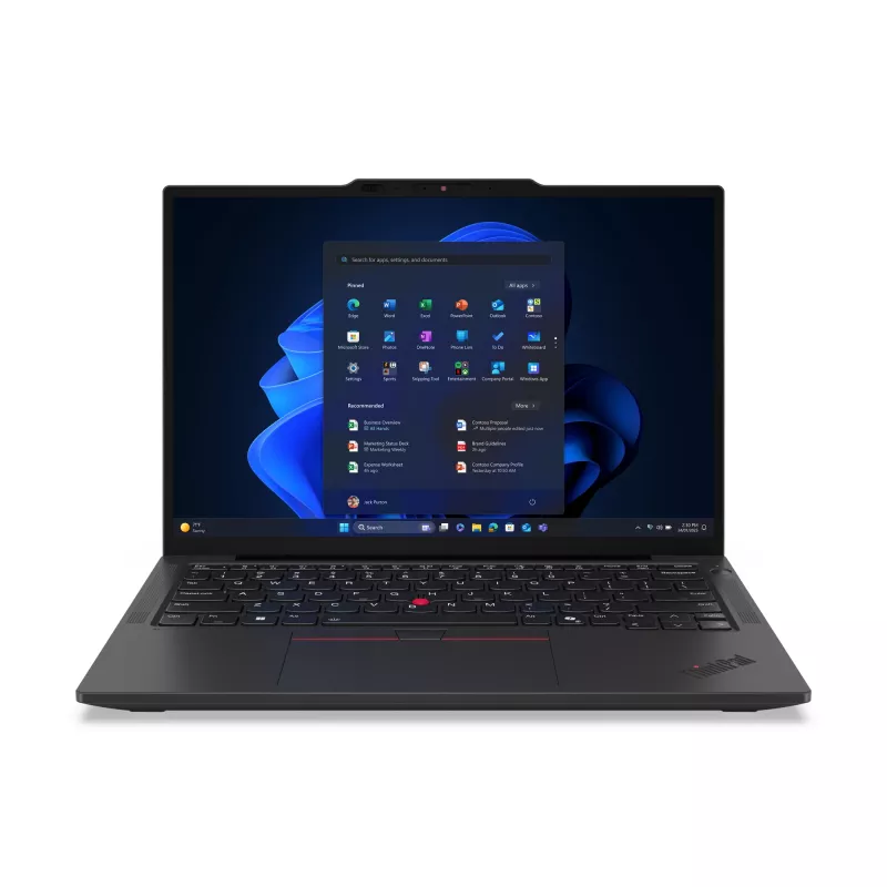 Lenovo ThinkPad X13 Gen 6 (Intel) Intel Core Ultra 5 225U nešiojamas kompiuteris 33,8 cm (13,3 colių) WUXGA 16 GB LPDDR5x-SDRAM 512 GB SSD Wi-Fi 6E (802.11ax) Windows 11 Pro anglų kalba juodas