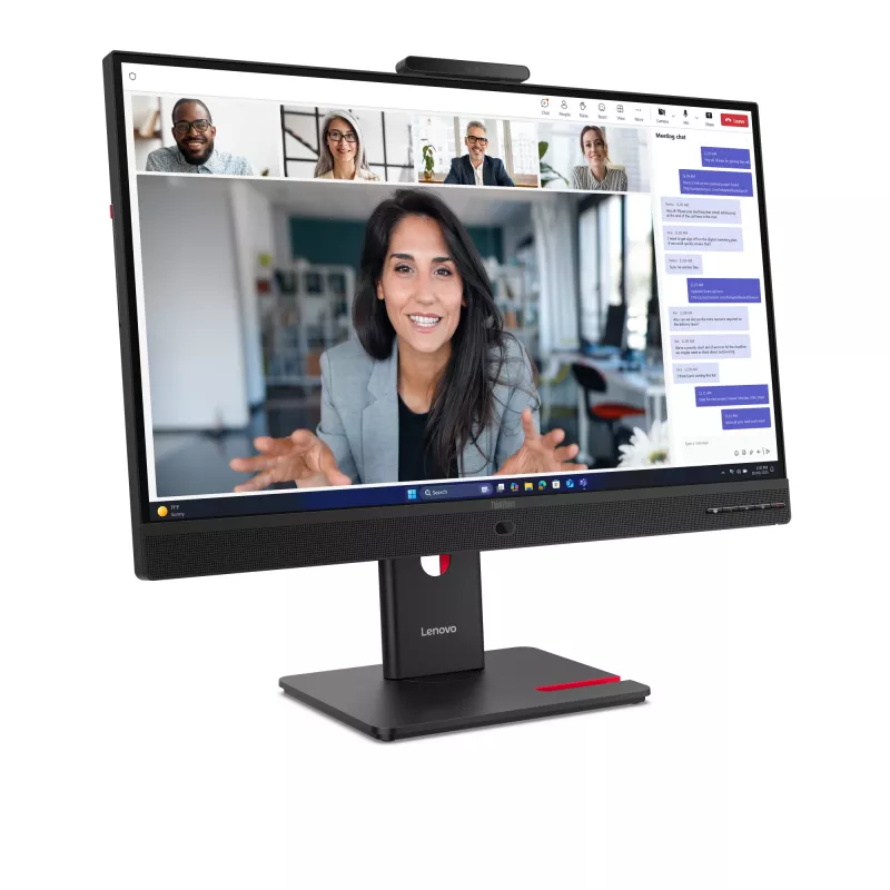 Lenovo ThinkVision T24-4v Monitorius, 60,5 cm (23,8 colių), 1920 x 1080 pikselių, Full HD, LED, 6 ms, Juodas
