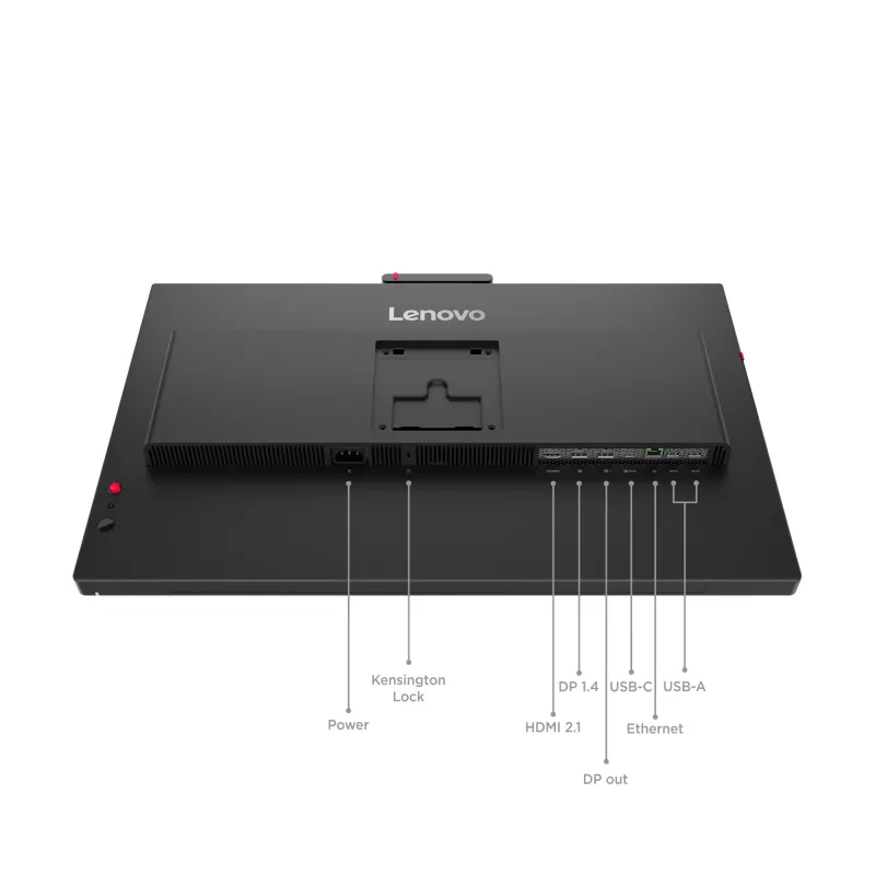Lenovo ThinkVision T24-4v Monitorius, 60,5 cm (23,8 colių), 1920 x 1080 pikselių, Full HD, LED, 6 ms, Juodas