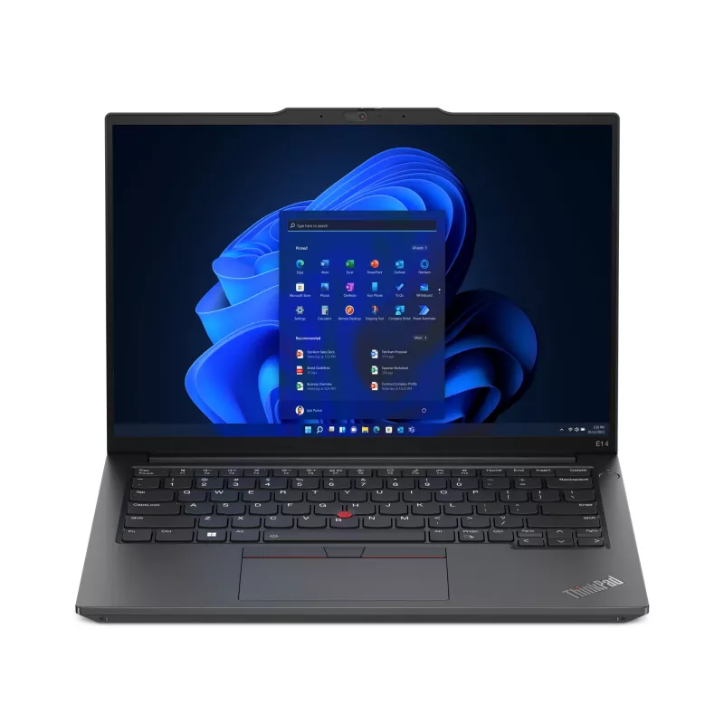 Lenovo ThinkPad E14 Gen 5 (AMD) AMD Ryzen™ 5 7430U nešiojamasis kompiuteris 35.6 cm (14 colių) WUXGA 8 GB DDR4-SDRAM 256 GB SSD Wi-Fi 6 (802.11ax) Windows 11 Pro Nordic Juoda