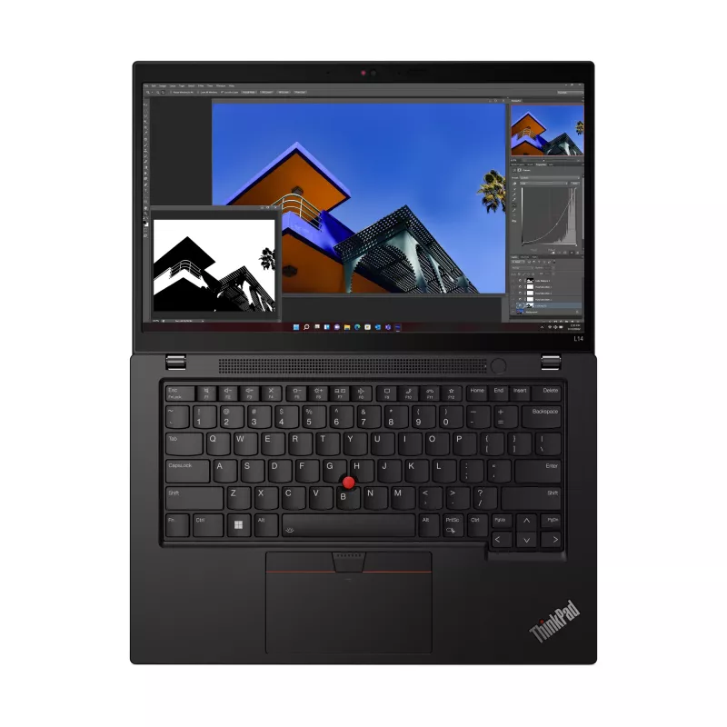 Nešiojamasis kompiuteris Lenovo ThinkPad L14 Gen 4 14 colių IPS — modelis 21H1008AMX