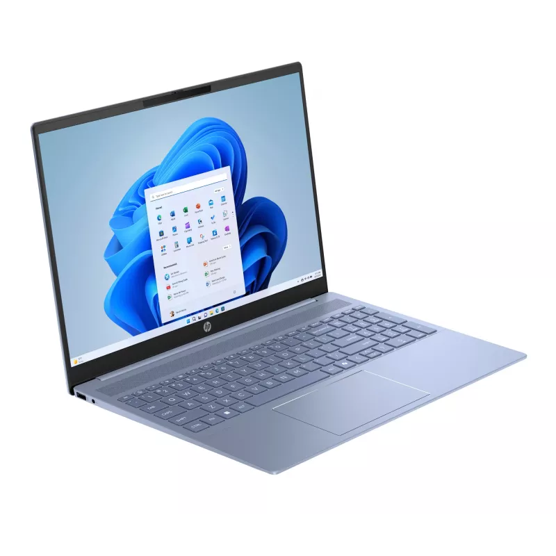 HP Pavilion 16-ag0009na AMD Ryzen™ 5 8540U nešiojamasis kompiuteris 40,6 cm (16 colių) jutiklinis ekranas 2K 8 GB LPDDR5-SDRAM Wi-Fi 6 (802.11ax) Windows 11 Home mėlynas (atnaujinta prekė)