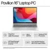 HP Pavilion 16-ag0009na AMD Ryzen™ 5 8540U nešiojamasis kompiuteris 40,6 cm (16 colių) jutiklinis ekranas 2K 8 GB LPDDR5-SDRAM Wi-Fi 6 (802.11ax) Windows 11 Home mėlynas (atnaujinta prekė)