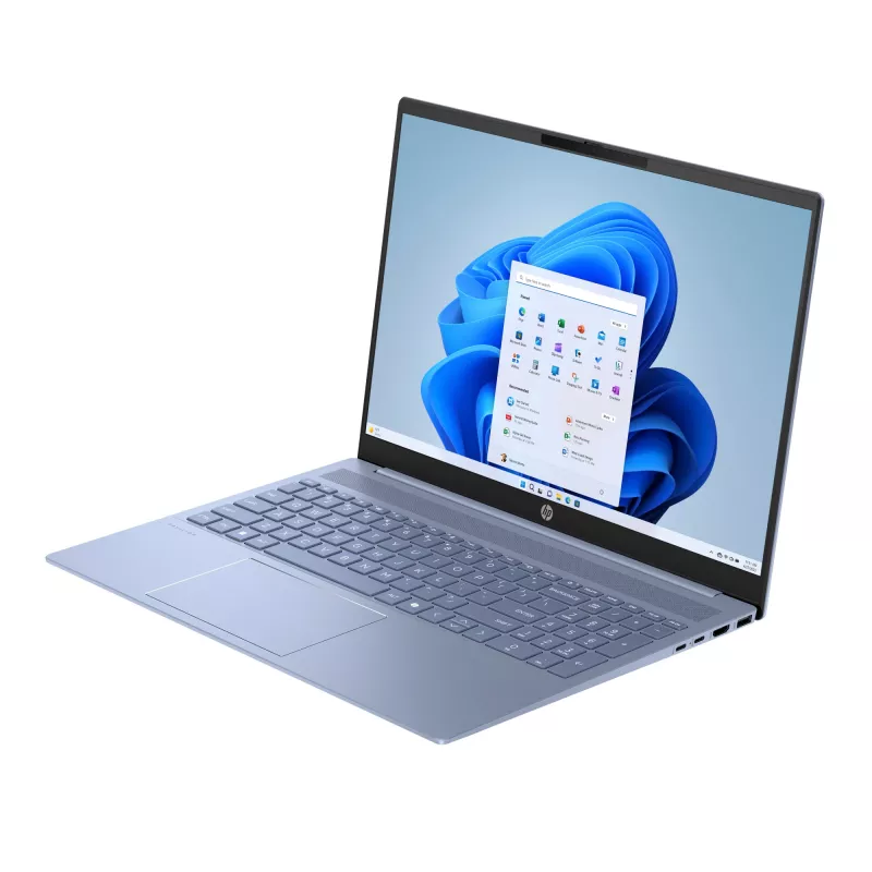 HP Pavilion 16-ag0009na AMD Ryzen™ 5 8540U nešiojamasis kompiuteris 40,6 cm (16 colių) jutiklinis ekranas 2K 8 GB LPDDR5-SDRAM Wi-Fi 6 (802.11ax) Windows 11 Home mėlynas (atnaujinta prekė)
