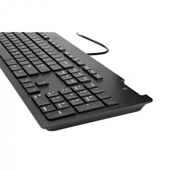 HP Business plonas v2 Smartcard klaviatūra, pilno dydžio (100%), laidinė, USB, juoda