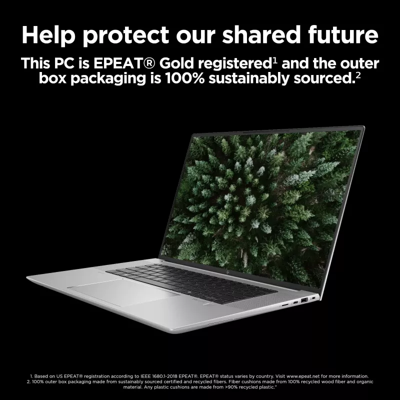 HP ZBook Studio G11 Intel Core Ultra 7 155H 40.6 cm (16 colių) WUXGA 32 GB DDR5-SDRAM NVIDIA RTX 2000 Ada Wi-Fi 7 (802.11be) Windows 11 Pro AI darbo stotis, AI kompiuteris