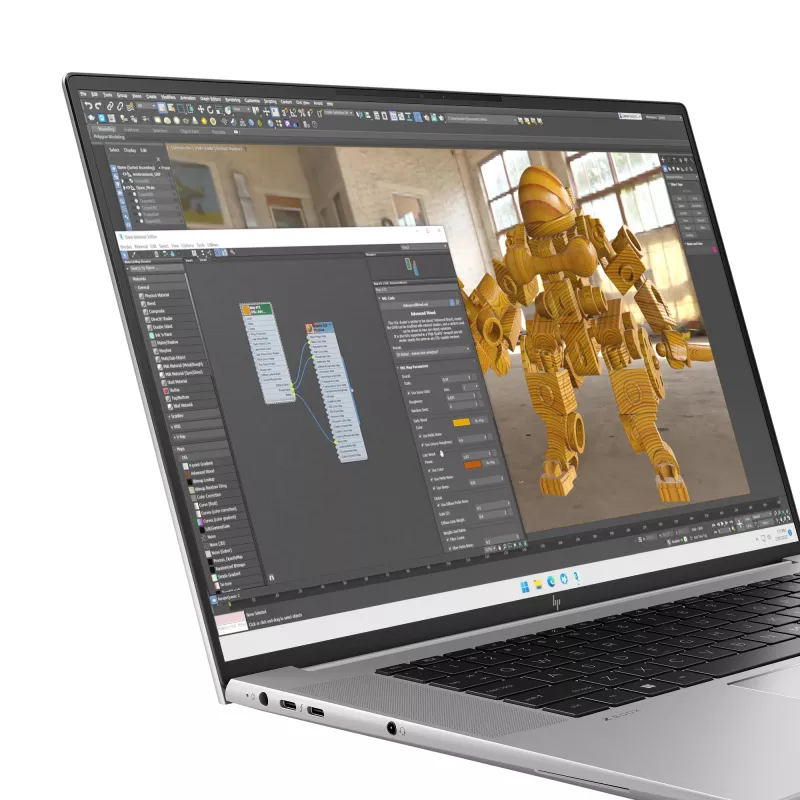 HP ZBook Studio G11 Intel Core Ultra 7 155H 40.6 cm (16 colių) WUXGA 32 GB DDR5-SDRAM NVIDIA RTX 2000 Ada Wi-Fi 7 (802.11be) Windows 11 Pro AI darbo stotis, AI kompiuteris