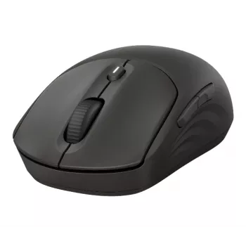 Belaidė pelė HP 405 Quiet — abiem rankoms tinkama, optinė 1200 DPI, RF belaidis ryšys + Bluetooth, 5 mygtukai, maitinama baterijomis, juoda