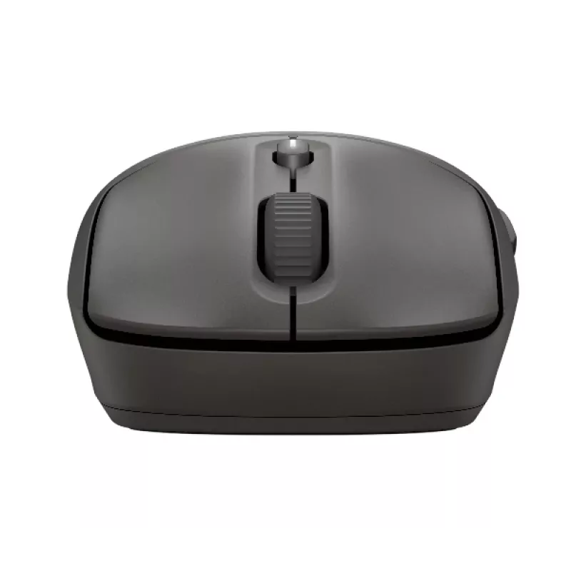 Belaidė pelė HP 405 Quiet — abiem rankoms tinkama, optinė 1200 DPI, RF belaidis ryšys + Bluetooth, 5 mygtukai, maitinama baterijomis, juoda