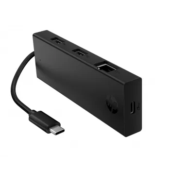 Nešiojamasis USB-C šakotuvas KINGSTON — kompaktiškas kelių prievadų adapteris, 119,6×39,9×14,9 mm, 0,06 kg