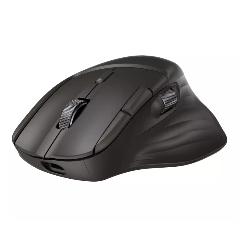 Laidinis optinis pelė HP B8YX3AA — kompaktiška laidinė optinė pelė, 123,9×99,7×45,3 mm