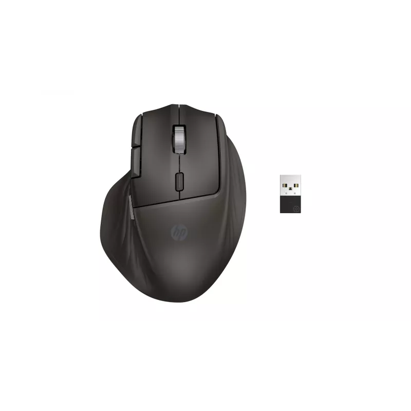 Laidinis optinis pelė HP B8YX3AA — kompaktiška laidinė optinė pelė, 123,9×99,7×45,3 mm