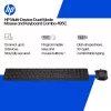 Klaviatūros ir pelės rinkinys HP 495C — viso dydžio belaidė klaviatūra, kelių įrenginių pelė, USB/RF/Bluetooth, juoda